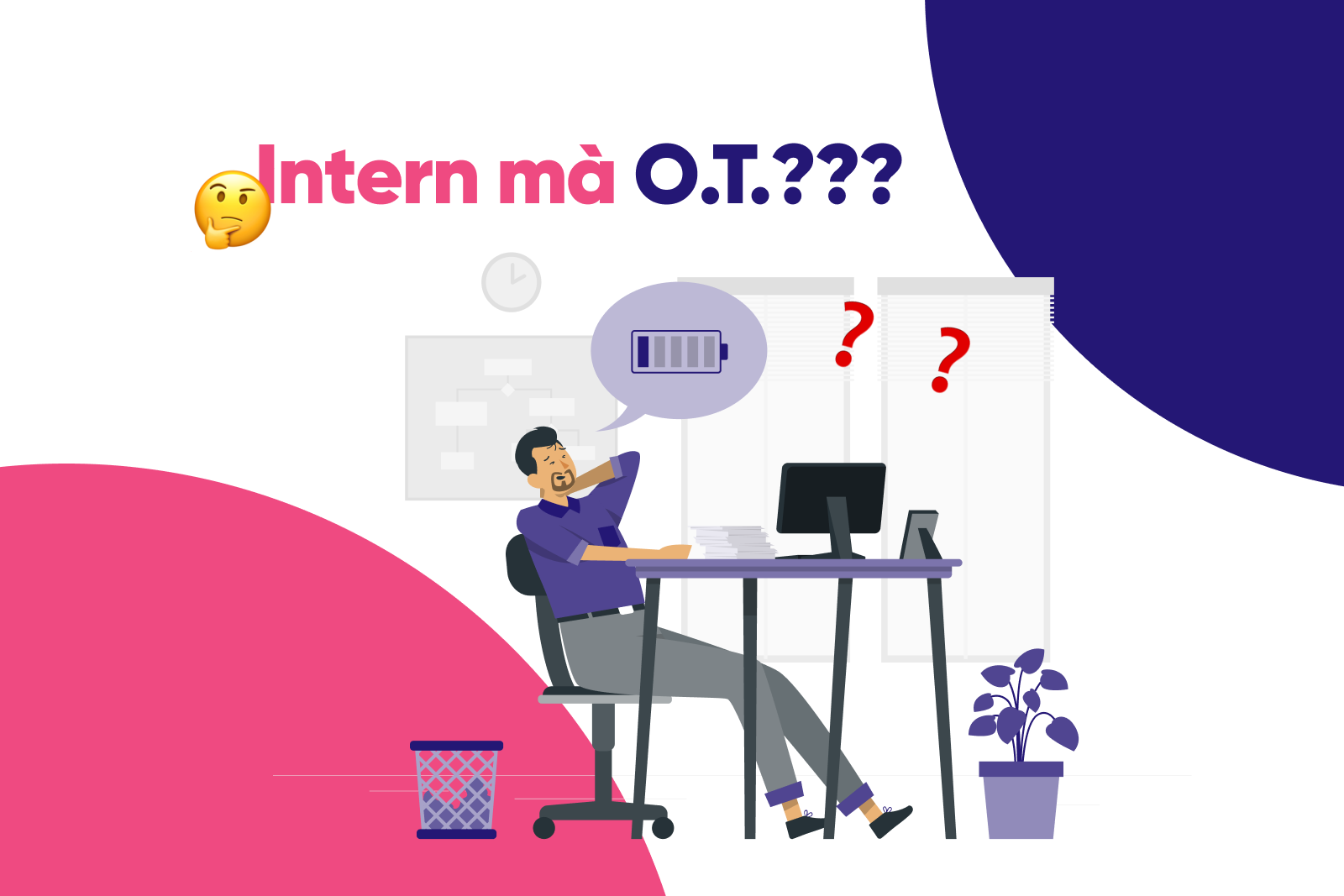 Intern UI/UX mà bị bắt OT?