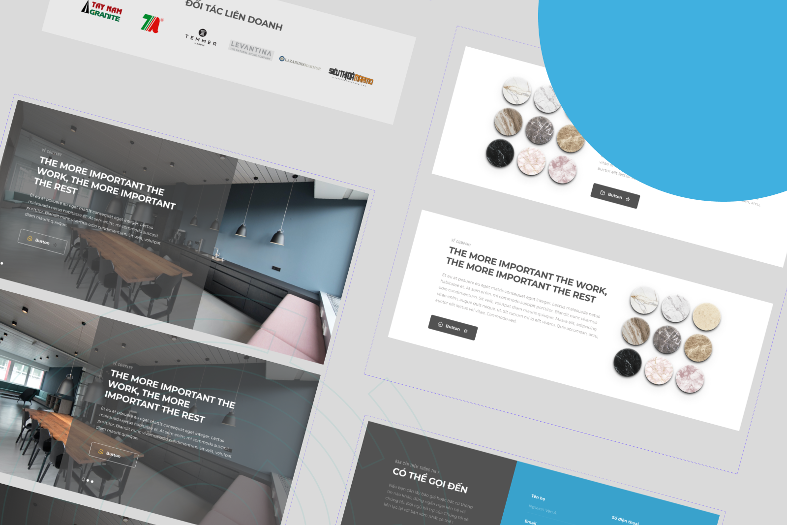 Bố cục website là gì - Các block và section hay gặp