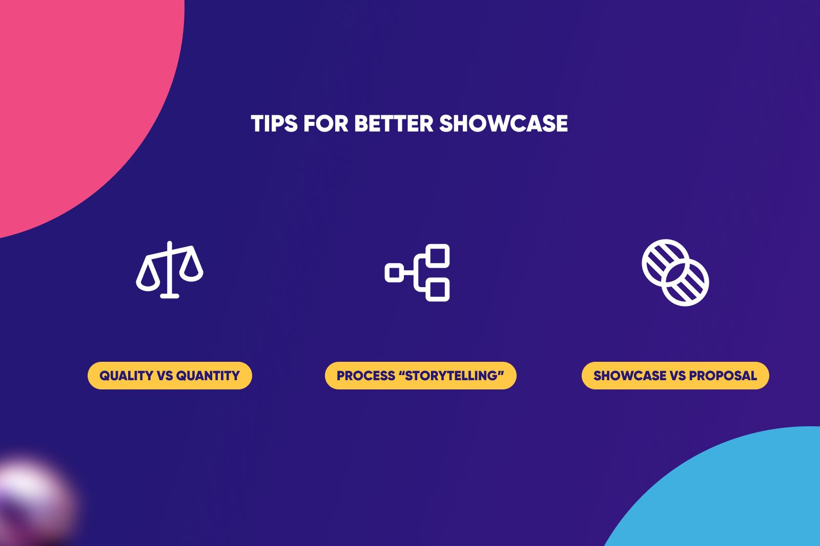 Product Designer Portfolio - tips for better showcase