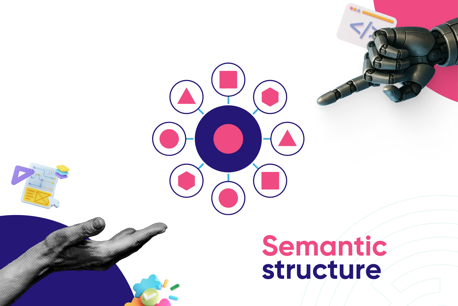 Design system với AI và sự cần thiết của semantic structure